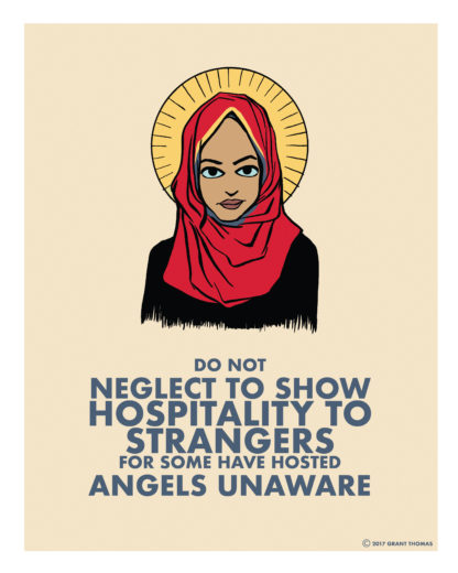 Angels Among Us - Art Print - Image 2