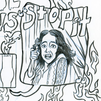 Hell's Bells page 17 - Original Artwork - Image 3