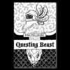 King Pellinore and the Questing Beast accordion fold maze book