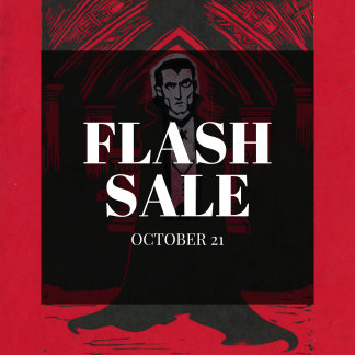 Count Dracula Linoleum Block Print