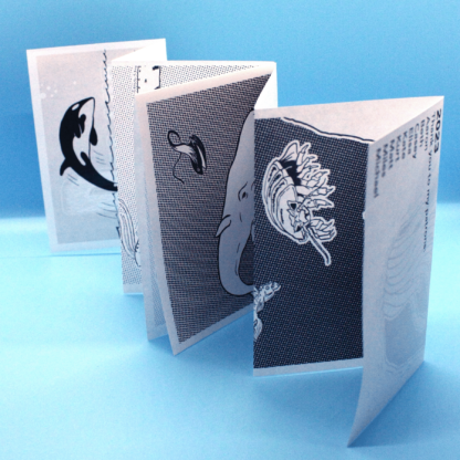The Depths (accordion book zine) - Image 2