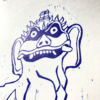 Allerton Park Fu Dog Linoleum Block Print - Image 2
