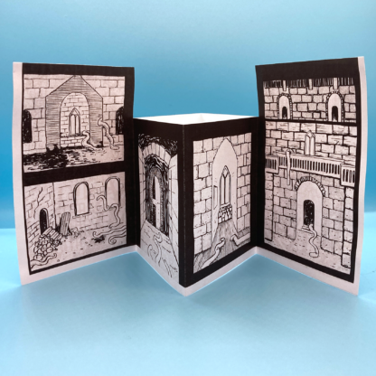 Fortress of Terror - pop up zine - Image 2