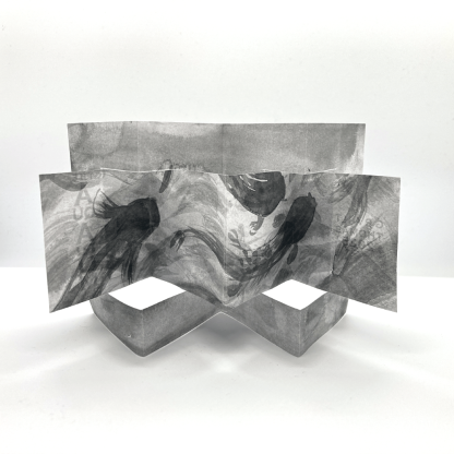 The Aquarium - accordion fold 'zine